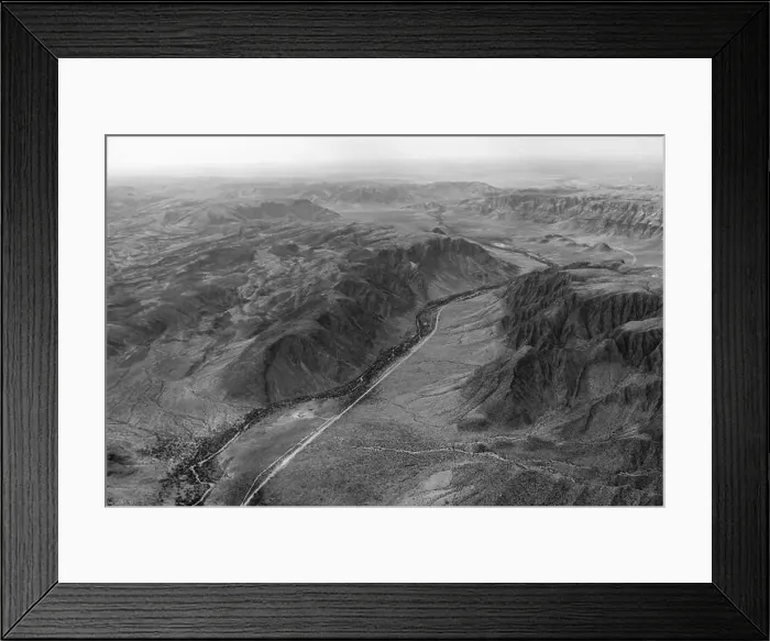 Framed Print : Aerial View of Namibia Framed Print : Aerial View of Namibia