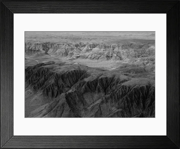 Framed Print : Aerial View of Namibia Framed Print : Aerial View of Namibia