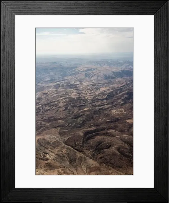 Framed Print : Aerial View of Namibia Framed Print : Aerial View of Namibia