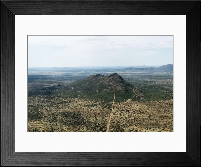 Framed Print : Aerial View of Namibia Framed Print : Aerial View of Namibia