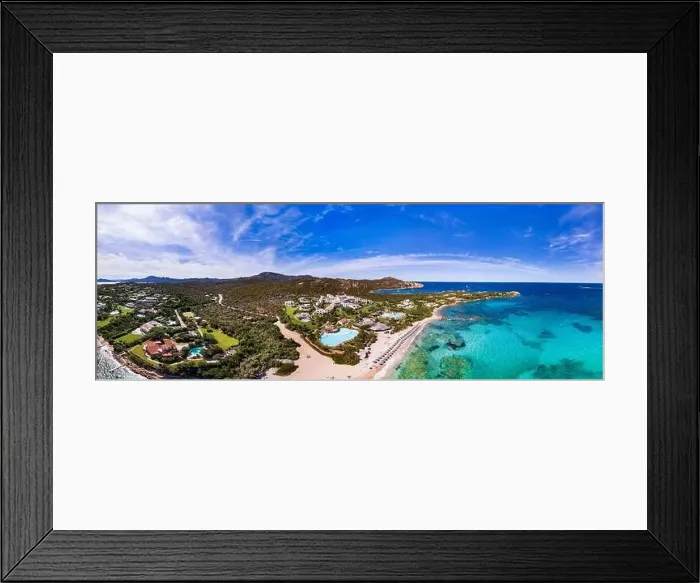 Framed Print : Italy summer holidyas. Sardegna island - stunning Emerald coast (Costa Smeralda) with beautiful beaches and resorts Framed Print : Italy summer holidyas. Sardegna island - stunning Emerald coast (Costa Smeralda) with beautiful beaches and resorts