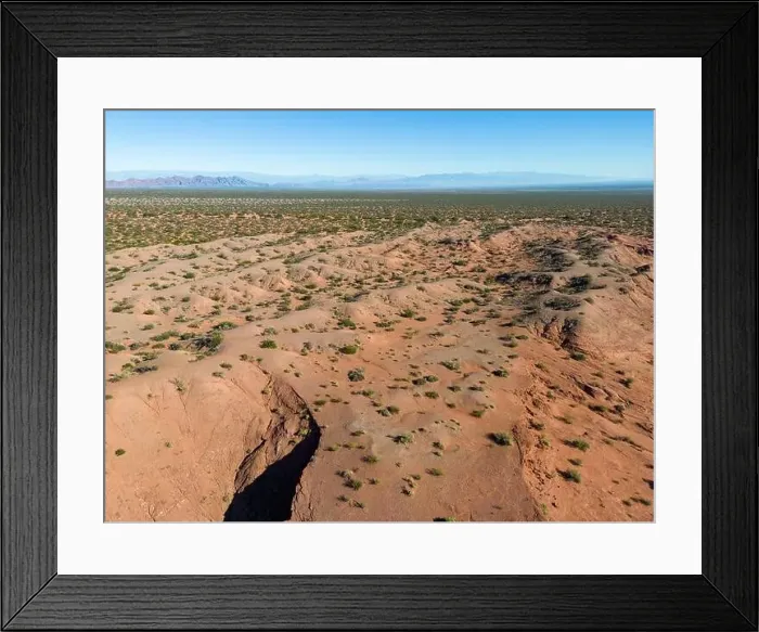Framed Print : Aerial view of Ischigualasto Provincial Park in San Juan Province Framed Print : Aerial view of Ischigualasto Provincial Park in San Juan Province