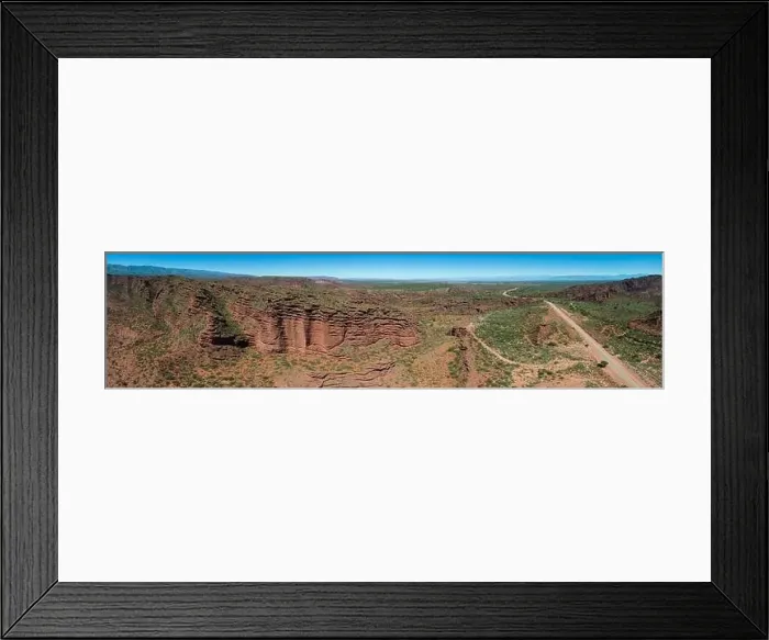 Framed Print : Aerial view of Ischigualasto Provincial Park in San Juan Province Framed Print : Aerial view of Ischigualasto Provincial Park in San Juan Province