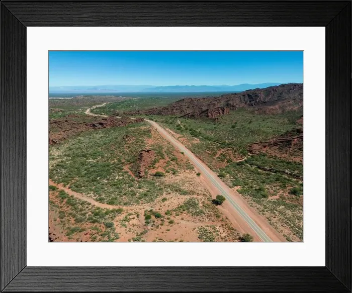 Framed Print : Aerial view of Ischigualasto Provincial Park in San Juan Province Framed Print : Aerial view of Ischigualasto Provincial Park in San Juan Province