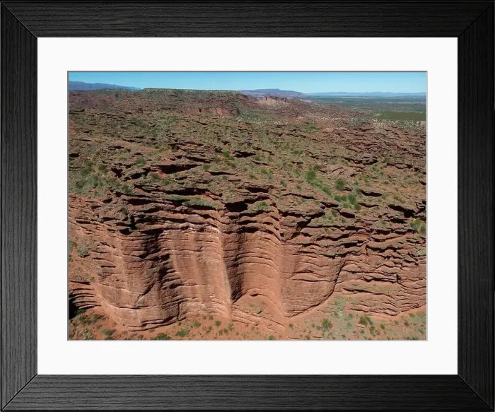 Framed Print : Aerial view of Ischigualasto Provincial Park in San Juan Province Framed Print : Aerial view of Ischigualasto Provincial Park in San Juan Province