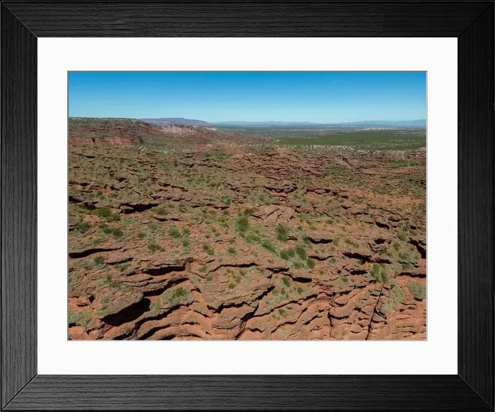 Framed Print : Aerial view of Ischigualasto Provincial Park in San Juan Province Framed Print : Aerial view of Ischigualasto Provincial Park in San Juan Province
