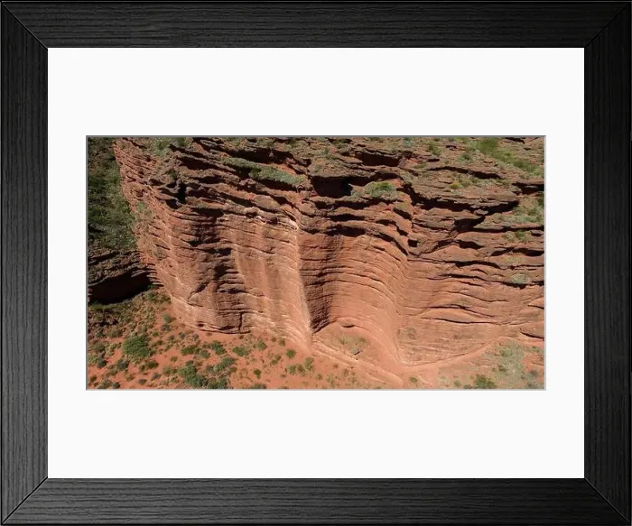 Framed Print : Aerial view of the stunning, reddish landscape of Ischigualasto Provincial Park in San Juan Province Framed Print : Aerial view of the stunning, reddish landscape of Ischigualasto Provincial Park in San Juan Province