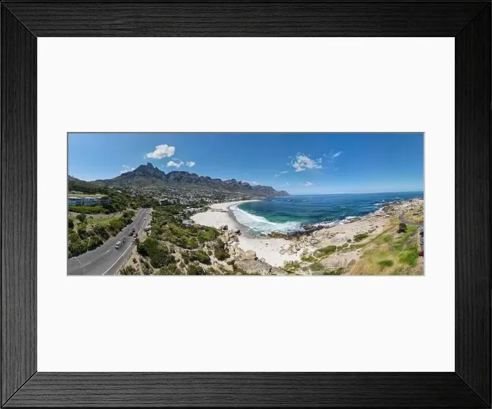 Framed Print : View at the beach of Clifton near Cape Town on South Africa Framed Print : View at the beach of Clifton near Cape Town on South Africa