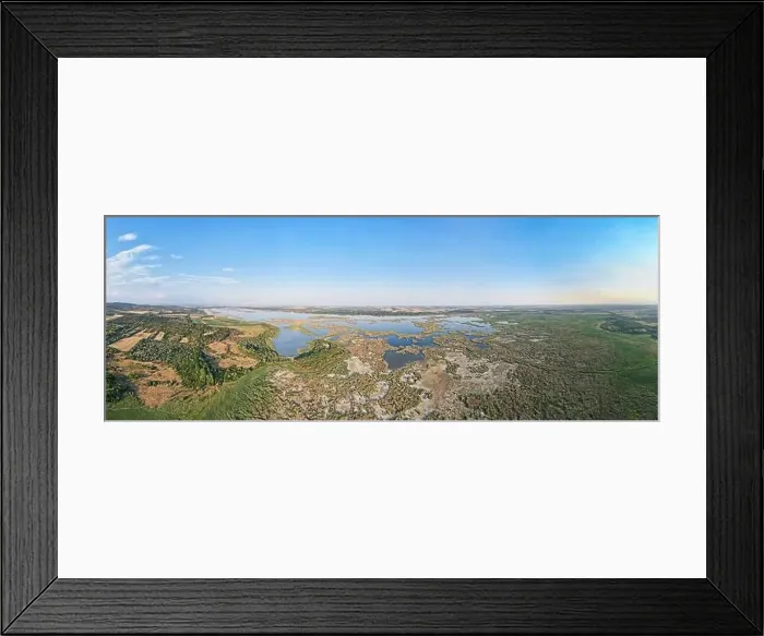 Framed Print : Panorama view of the lake Velence in Hungary Framed Print : Panorama view of the lake Velence in Hungary