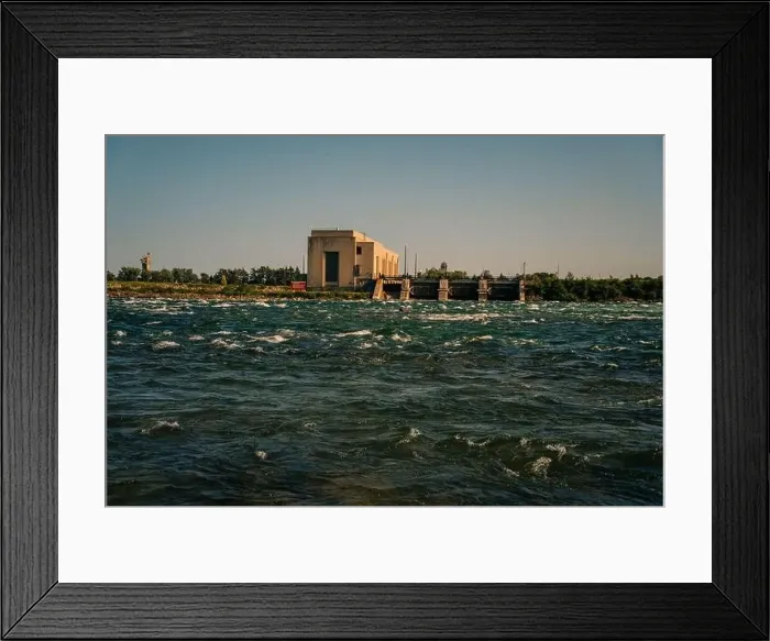 Framed Print : Whitefish Island River Viewpoint in Sault Ste. Marie, CANADA. High quality photo Framed Print : Whitefish Island River Viewpoint in Sault Ste. Marie, CANADA. High quality photo