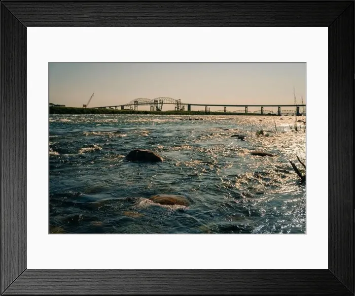 Framed Print : Whitefish Island River Viewpoint in Sault Ste. Marie, CANADA. High quality photo Framed Print : Whitefish Island River Viewpoint in Sault Ste. Marie, CANADA. High quality photo