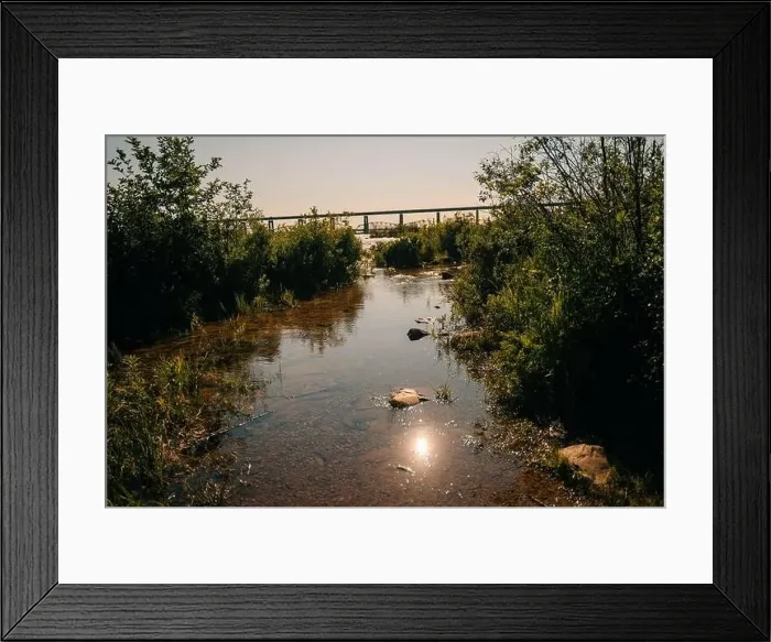 Framed Print : Whitefish Island River Viewpoint in Sault Ste. Marie, CANADA. High quality photo Framed Print : Whitefish Island River Viewpoint in Sault Ste. Marie, CANADA. High quality photo