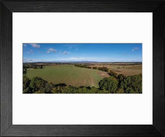 Framed Print : Harz landscape view towards Hasselfelde Framed Print : Harz landscape view towards Hasselfelde