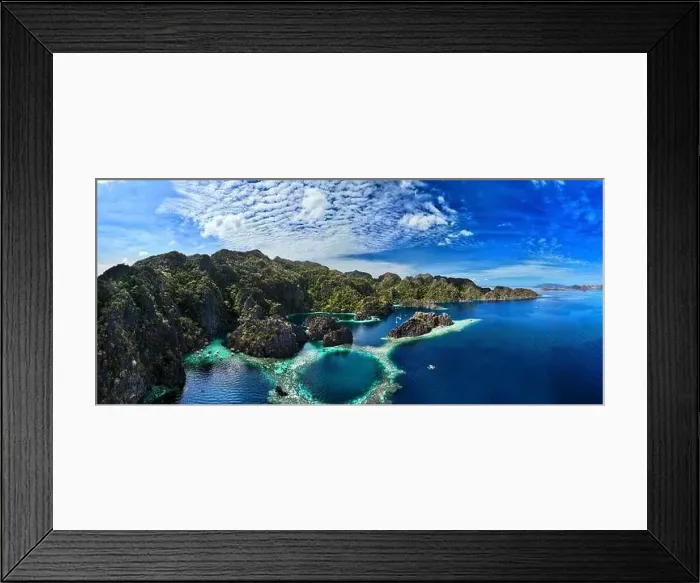 Framed Print : Coron is the third-largest island in the Calamian Islands in northern Palawan in the Philippines Framed Print : Coron is the third-largest island in the Calamian Islands in northern Palawan in the Philippines