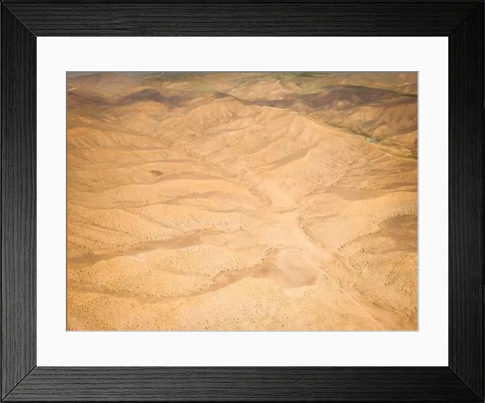 Framed Print : Aerial view mountain texture background Framed Print : Aerial view mountain texture background