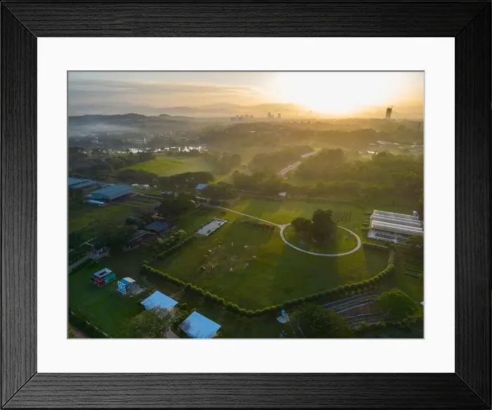 Framed Print : Serdang Agriculture Farm Framed Print : Serdang Agriculture Farm