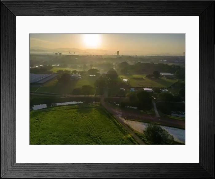 Framed Print : Serdang Agriculture Farm Framed Print : Serdang Agriculture Farm