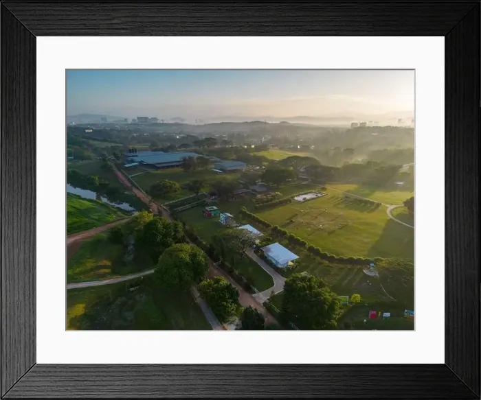 Framed Print : Serdang Agriculture Farm Framed Print : Serdang Agriculture Farm
