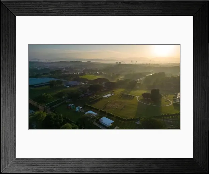 Framed Print : Serdang Agriculture Farm Framed Print : Serdang Agriculture Farm