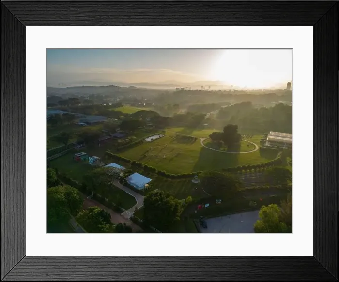 Framed Print : Serdang Agriculture Farm Framed Print : Serdang Agriculture Farm