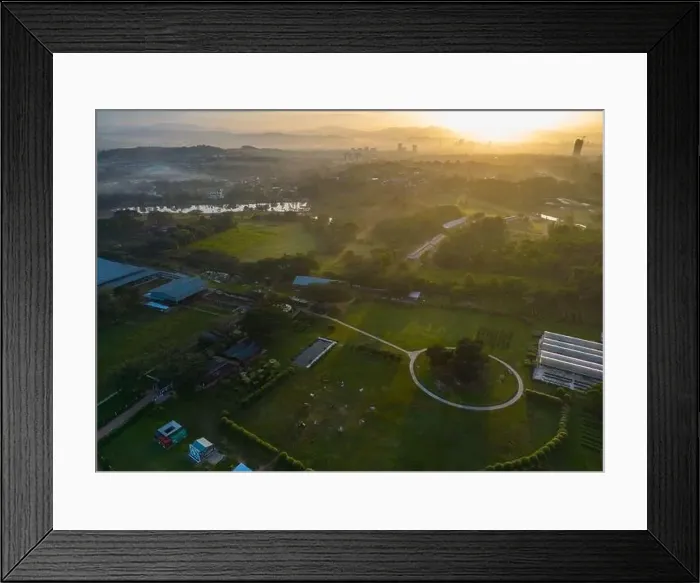 Framed Print : Serdang Agriculture Farm Framed Print : Serdang Agriculture Farm