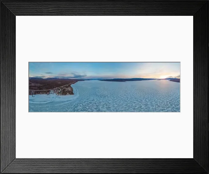 Framed Print : Drone, aerial view of Yukon River in northern Canada Framed Print : Drone, aerial view of Yukon River in northern Canada