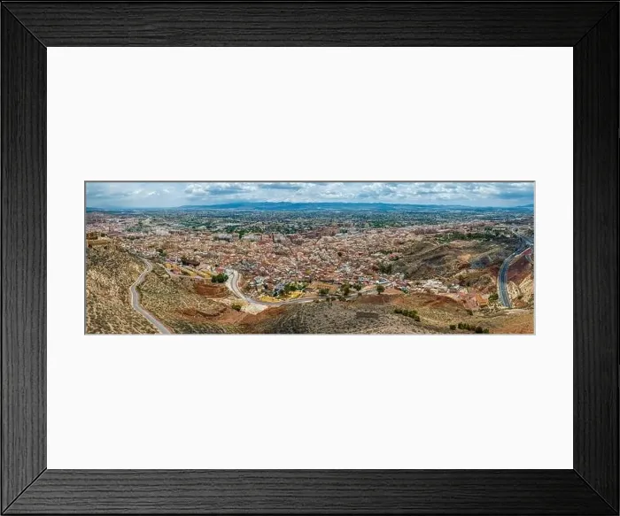 Framed Print : Great panoramic view of the city of Lorca in the province of Murcia Spain Framed Print : Great panoramic view of the city of Lorca in the province of Murcia Spain