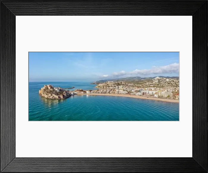 Framed Print : Peniscola is a Spanish town in the province of Castellon Framed Print : Peniscola is a Spanish town in the province of Castellon