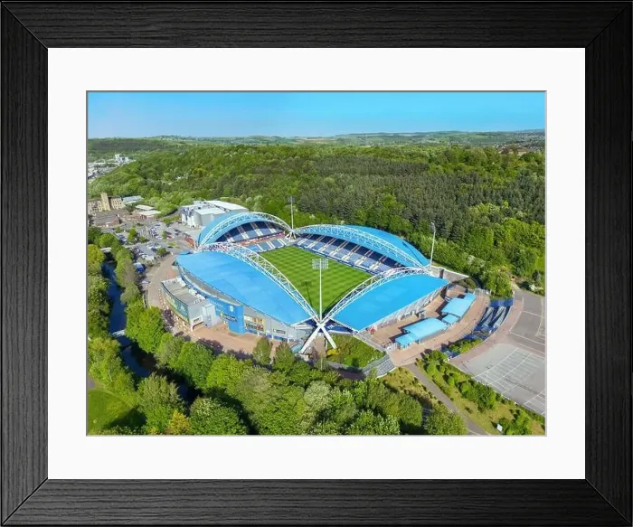 Framed Print : John Smiths Stadium used by Huddersfield Town Football Club and Huddersfield Giants Rugby Club Framed Print : John Smiths Stadium used by Huddersfield Town Football Club and Huddersfield Giants Rugby Club