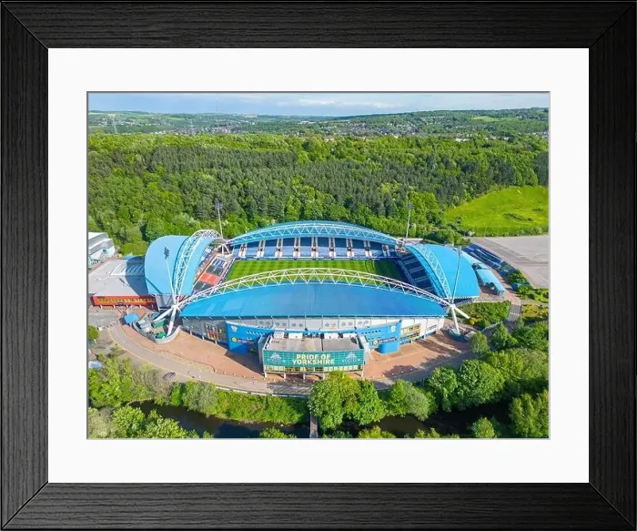 Framed Print : John Smiths Stadium used by Huddersfield Town Football Club and Huddersfield Giants Rugby Club Framed Print : John Smiths Stadium used by Huddersfield Town Football Club and Huddersfield Giants Rugby Club