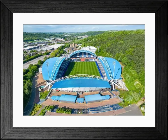 Framed Print : John Smiths Stadium used by Huddersfield Town Football Club and Huddersfield Giants Rugby Club Framed Print : John Smiths Stadium used by Huddersfield Town Football Club and Huddersfield Giants Rugby Club