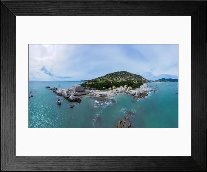 Framed Print : Scenery of Luong Son Pass in Nha Trang City, Vietnam Framed Print : Scenery of Luong Son Pass in Nha Trang City, Vietnam