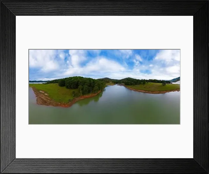 Framed Print : July 29, 2022: central scene of Dak Mil District, Dak Nong Province, Vietnam Framed Print : July 29, 2022: central scene of Dak Mil District, Dak Nong Province, Vietnam