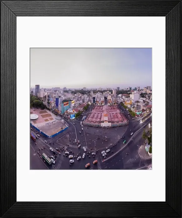 Framed Print : March 25, 2023: Ben Thanh Market, District 1, Ho Chi Minh City Framed Print : March 25, 2023: Ben Thanh Market, District 1, Ho Chi Minh City