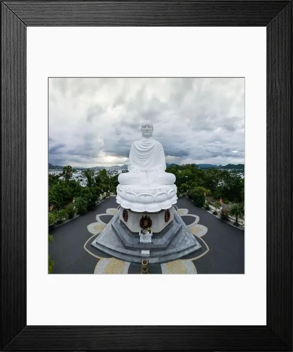 Framed Print : June 6, 2023: Long Son Pagoda, home to the largest Buddha statue in Nha Trang city, Khanh Hoa province, Vietnam Framed Print : June 6, 2023: Long Son Pagoda, home to the largest Buddha statue in Nha Trang city, Khanh Hoa province, Vietnam