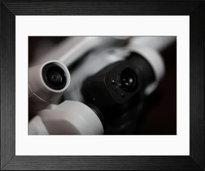 Framed Print : Drone with camera isolated on table close up colorful background modern aerial high quality big size instant prints Framed Print : Drone with camera isolated on table close up colorful background modern aerial high quality big size instant prints
