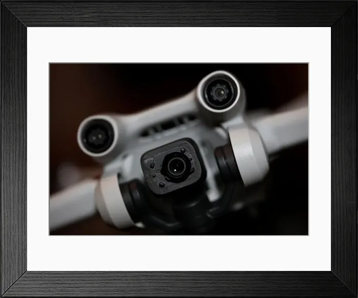 Framed Print : Drone with camera isolated on table close up colorful background modern aerial high quality big size instant prints Framed Print : Drone with camera isolated on table close up colorful background modern aerial high quality big size instant prints