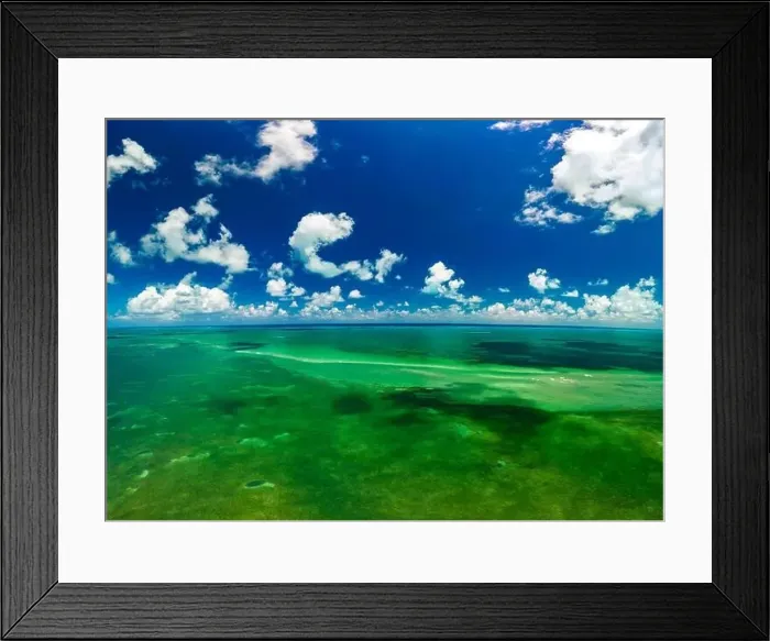 Framed Print : Beautiful Crandon Park beach in Key Biscayne in Miami, USA Framed Print : Beautiful Crandon Park beach in Key Biscayne in Miami, USA