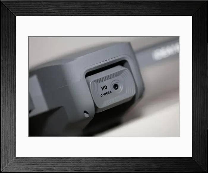 Framed Print : Close up Drone sensor and drone propeller Framed Print : Close up Drone sensor and drone propeller