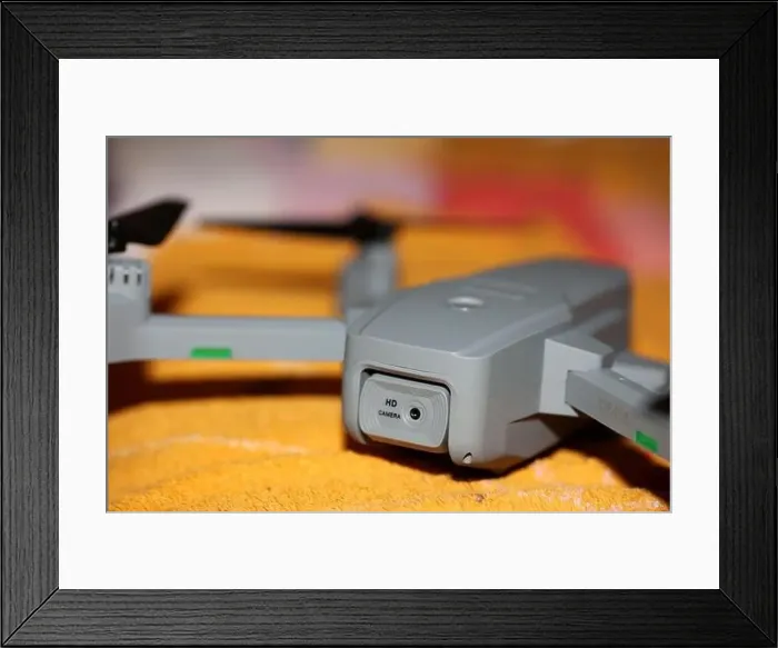 Framed Print : Close up Drone sensor and drone propeller Framed Print : Close up Drone sensor and drone propeller