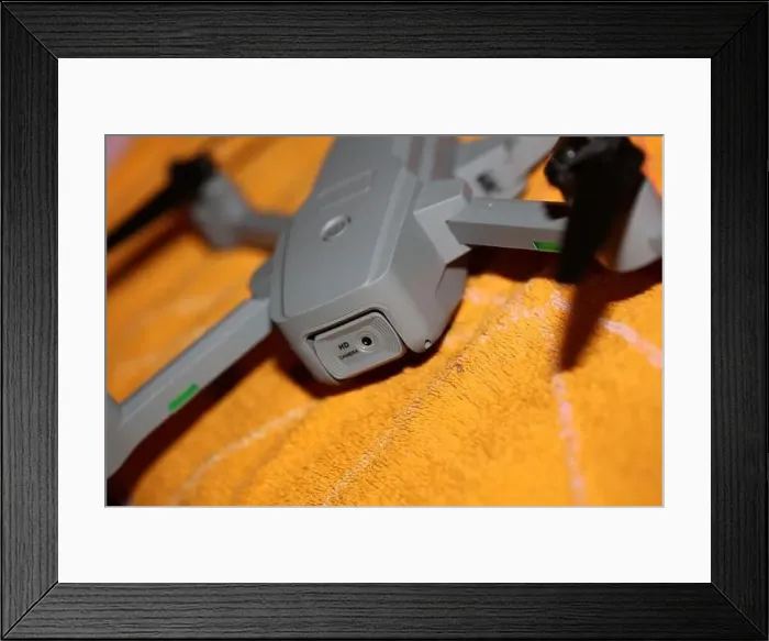 Framed Print : Close up Drone sensor and drone propeller Framed Print : Close up Drone sensor and drone propeller