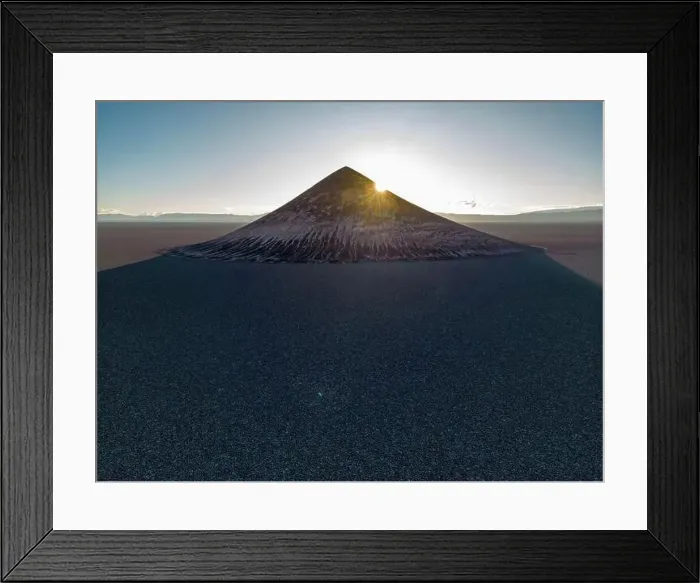Framed Print : Perfectly shaped Cono de Arita in the Salar de Arizaro in the morning - Exploring the Argentinian highlands called Puna Framed Print : Perfectly shaped Cono de Arita in the Salar de Arizaro in the morning - Exploring the Argentinian highlands called Puna