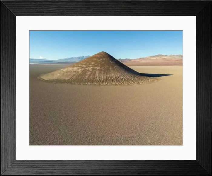 Framed Print : Perfectly shaped Cono de Arita in the Salar de Arizaro in the morning - Exploring the Argentinian highlands called Puna Framed Print : Perfectly shaped Cono de Arita in the Salar de Arizaro in the morning - Exploring the Argentinian highlands called Puna