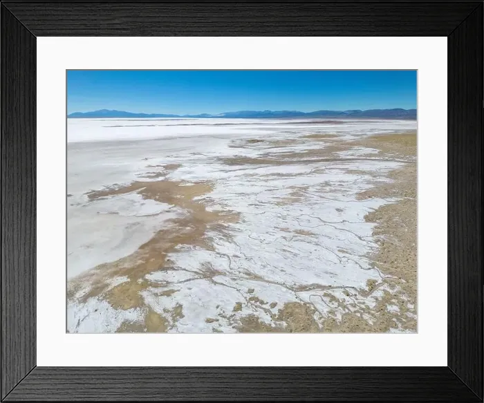 Framed Print : Aerial view of the huge salt flats Salinas Grandes de Jujuy in northern Argentina while traveling South America Framed Print : Aerial view of the huge salt flats Salinas Grandes de Jujuy in northern Argentina while traveling South America