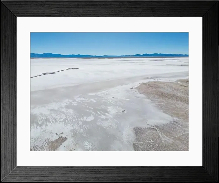 Framed Print : Aerial view of the huge salt flats Salinas Grandes de Jujuy in northern Argentina while traveling South America Framed Print : Aerial view of the huge salt flats Salinas Grandes de Jujuy in northern Argentina while traveling South America