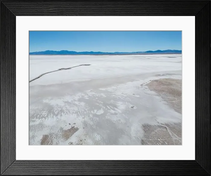 Framed Print : Aerial view of the huge salt flats Salinas Grandes de Jujuy in northern Argentina while traveling South America Framed Print : Aerial view of the huge salt flats Salinas Grandes de Jujuy in northern Argentina while traveling South America