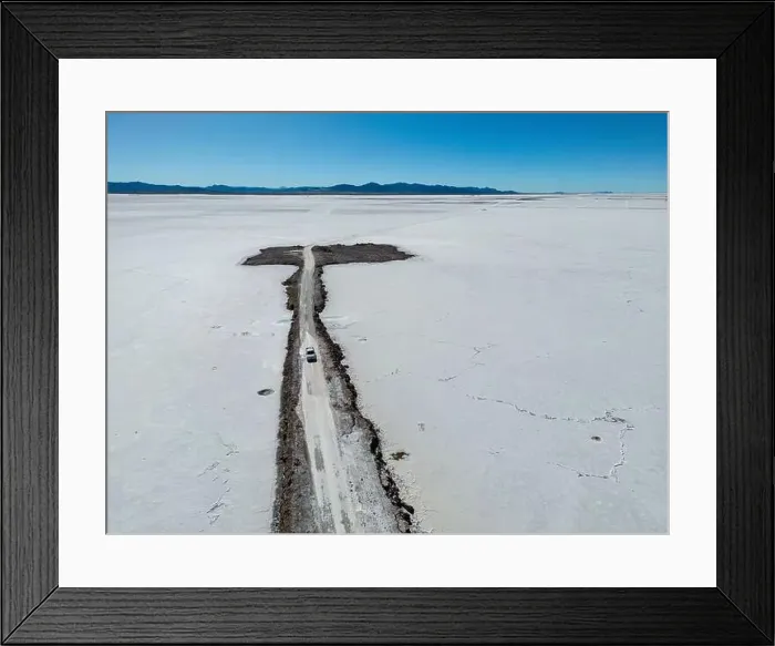 Framed Print : Aerial view of the huge salt flats Salinas Grandes de Jujuy in northern Argentina while traveling South America Framed Print : Aerial view of the huge salt flats Salinas Grandes de Jujuy in northern Argentina while traveling South America