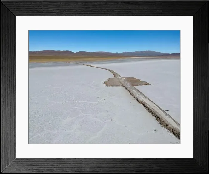 Framed Print : Aerial view of the huge salt flats Salinas Grandes de Jujuy in northern Argentina while traveling South America Framed Print : Aerial view of the huge salt flats Salinas Grandes de Jujuy in northern Argentina while traveling South America