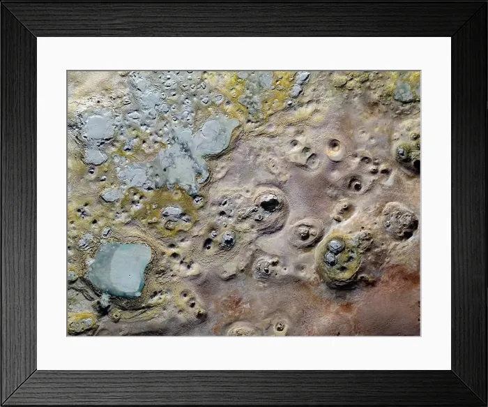 Framed Print : Bizarre beauty of the geothermic field Sol de Mañana with its steaming geysers Framed Print : Bizarre beauty of the geothermic field Sol de Mañana with its steaming geysers