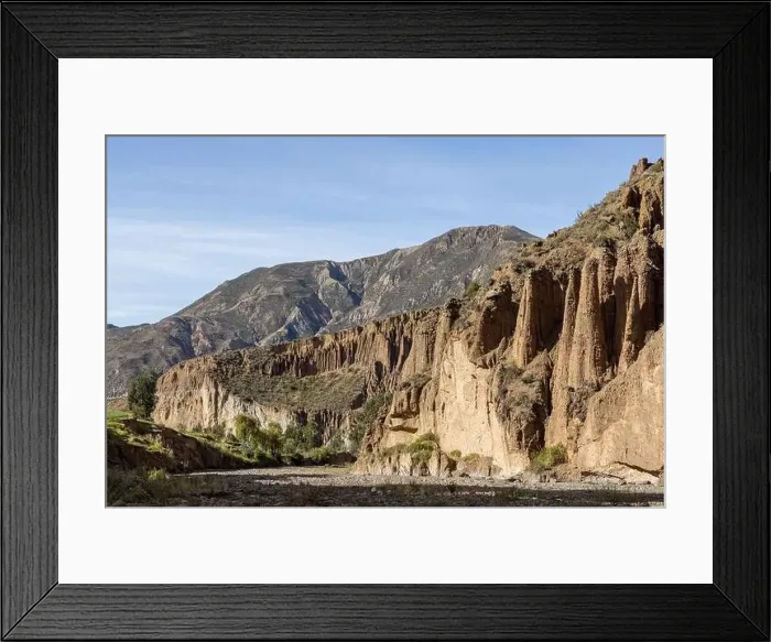 Framed Print : Exploring the beautiful Palca Canyon, a natural sight in the surroundings of La Paz, Bolivia - Traveling South America Framed Print : Exploring the beautiful Palca Canyon, a natural sight in the surroundings of La Paz, Bolivia - Traveling South America